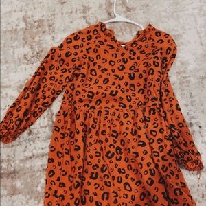 Art class cheetah print dress